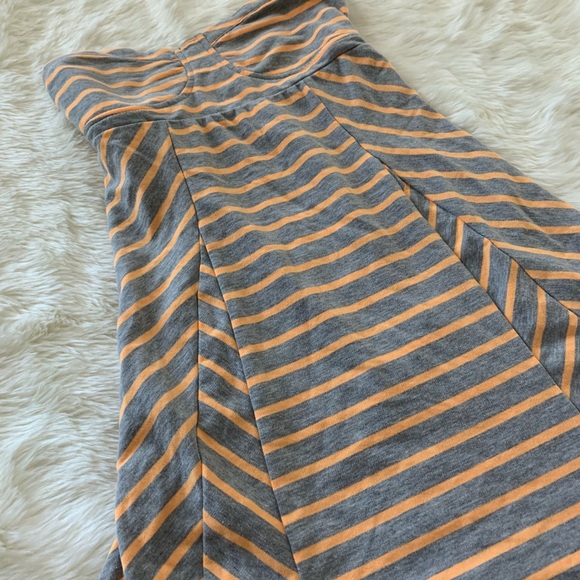 Roxy at my side striped strapless dress - Picture 4 of 6